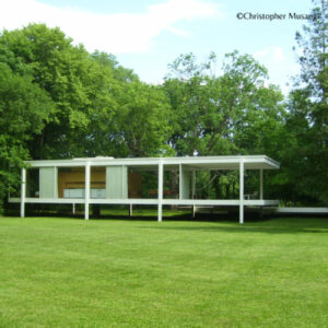 The Farnsworth House, Plano, Illinois